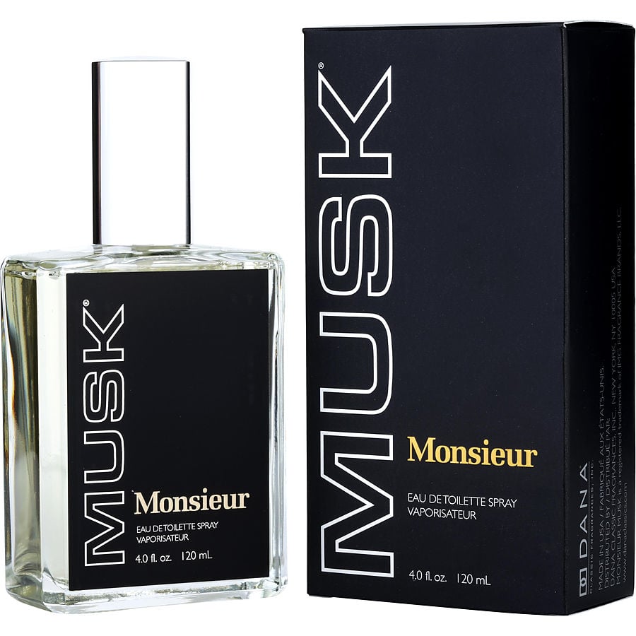 Dana Monsieur Musk Men Eau De Toilette Spray