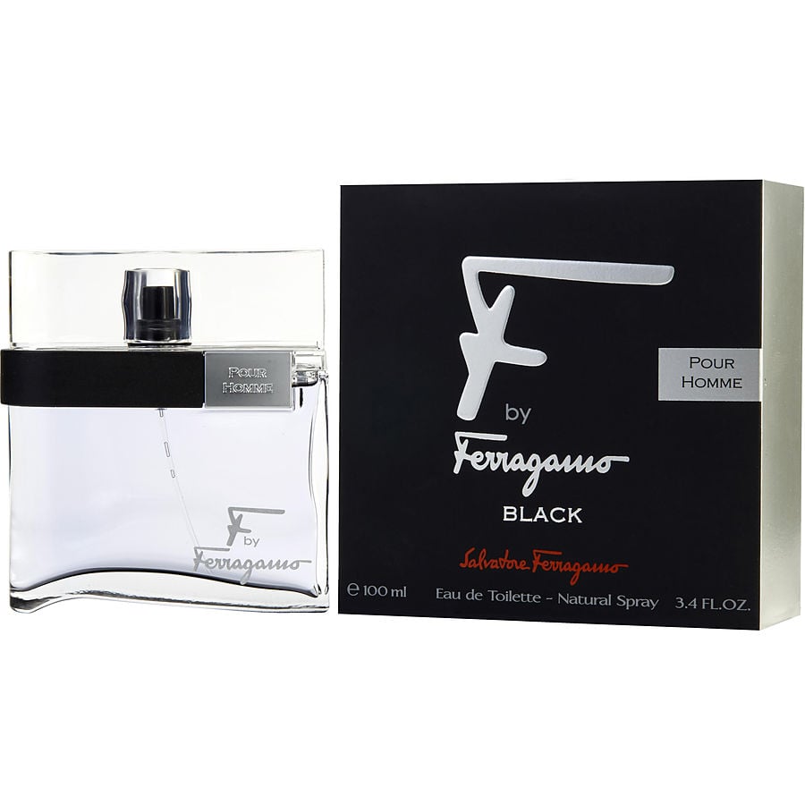 F By Ferragamo Pour Homme Black Men Eau De Toilette Spray