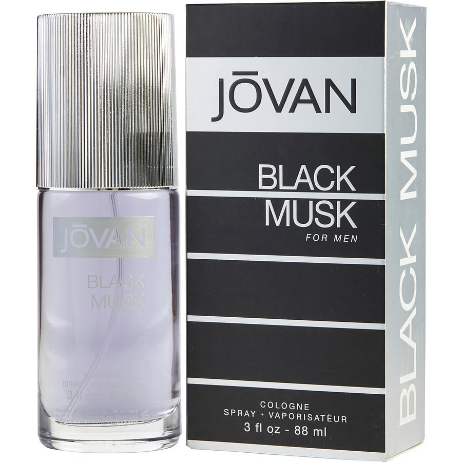 Jovan Black Musk Men Cologne Spray