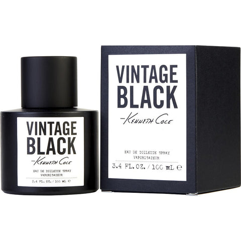 Kenneth Cole Vintage Black Men Eau De Toilette Spray