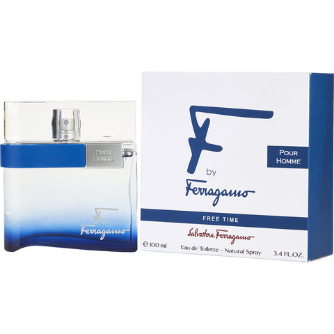 F By Ferragamo Free Time Men Eau De Toilette Spray
