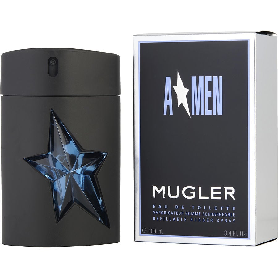 Thierry Mugler  A*Men Cologne Eau De Toilette Spray Rubber Bottle Refillable