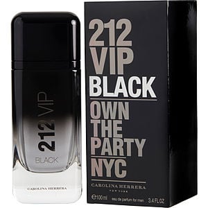 Carolina Herrera 212 Vip Black Men Eau De Parfum Spray