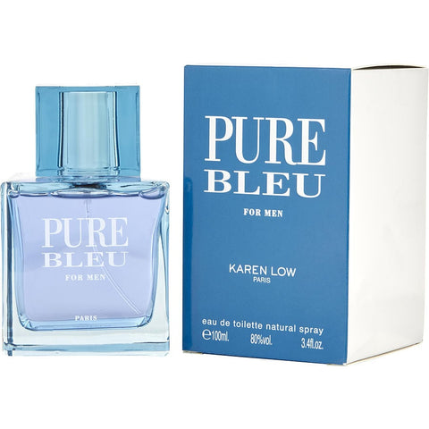 Karen Low Pure Bleu Men Eau De Toilette Spray
