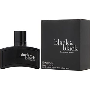 Nuparfums Black Is Black Men Eau De Toilette Spray