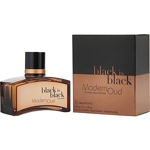 Nuparfums Black Is Black Modern Oud Men Eau De Toilette Spray