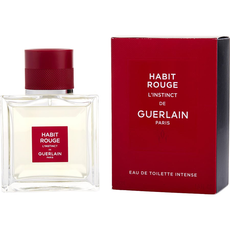 Guerlain Habit Rouge L'Instinct Men Eau De Toilette Intense Spray